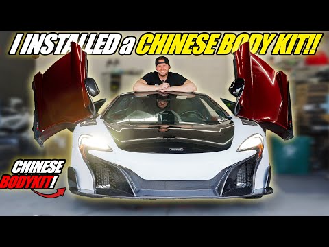 $38,500 MCLAREN PART 11 // The $5,000 CHINESE BODY KIT looks INSANE