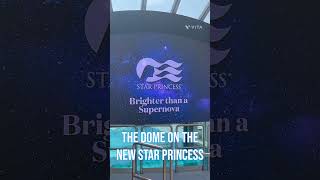The Dome on the New Star Princess #princesscruiseship #starprincess #youtubeshorts #relax