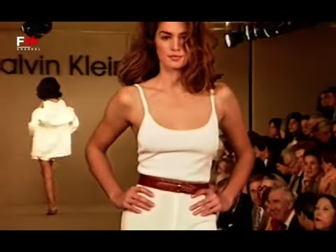 CALVIN KLEIN Spring 1991 New York - Fashion Channel