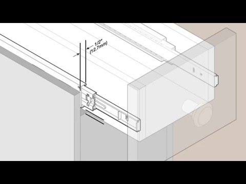 Liberty - Soft Close Ball Bearing Drawer Slide - Installation Video