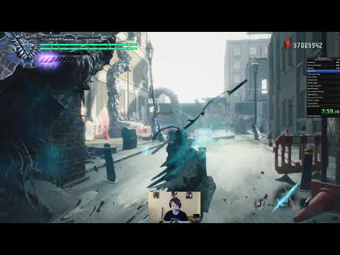 DMC5 Vergil NG + Human Speedrun in 57:29 LRT (PC) (Former LRT World Record)