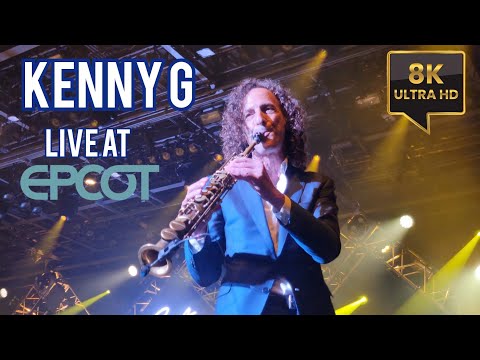 Kenny G Concert Live at Epcot Food & Wine Festival | 2022 | 8K UHD