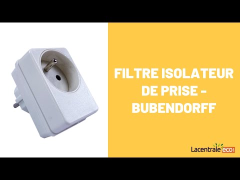 Filtre isolateur de prise - Bubendorff