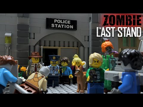 Lego Zombie : Police Station Defense Episode 18 Stop Motion Animation