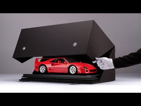 The Ferrari F40 at 1:8 scale