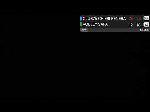 CLUB76 CHIERI FENERA vs Volley SAFA - 11/11/2025