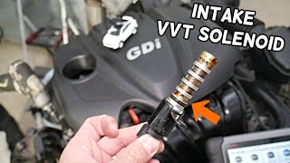 HYUNDAI SANTA FE INTAKE VVT SOLENOID REPLACEMENT LOCATION, VARIABLE TIMING SOLENOID