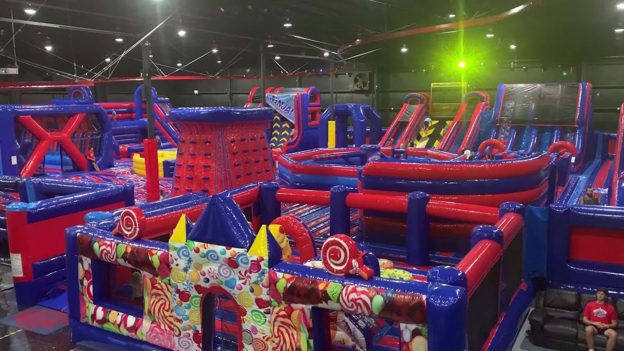 Welcome to Florida: Inflatable adventure park ‘Jumpin Fun Inflata Park’ open in Sarasota County