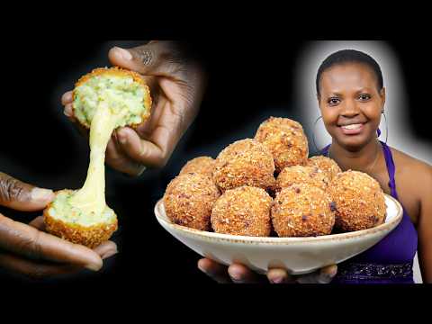 Croquettes de POMMES de TERRE au FROMAGE [POTATO CHEESE BALLS]