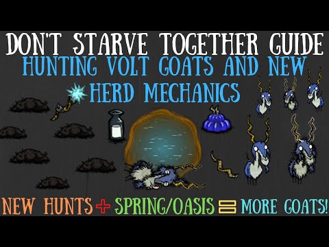 NEW Volt Goat Hunting/Herd Mechanics - Don't Starve Together Guide