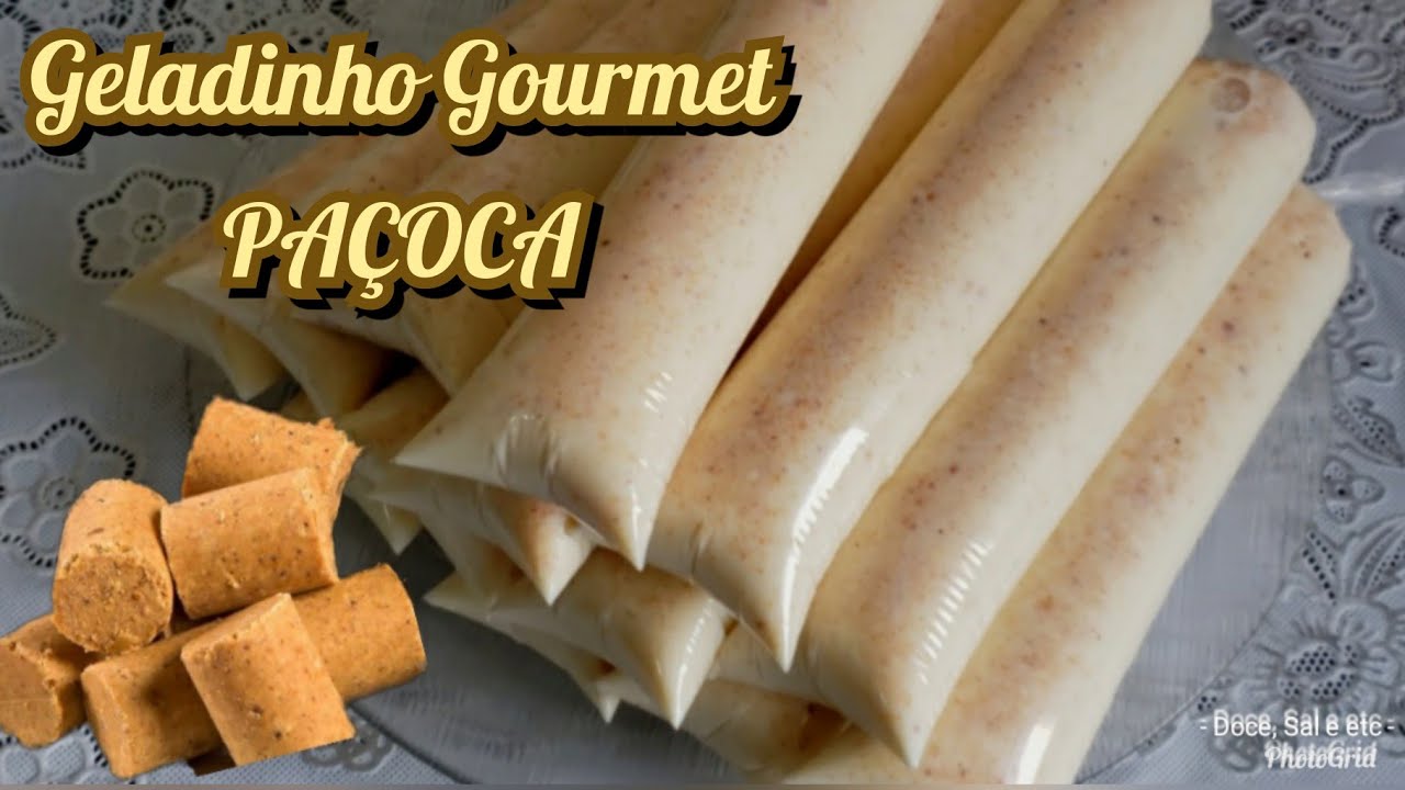 FATURE MUITO GELADINHO GOURMET DE PAÇOCA FAÇA E VENDA