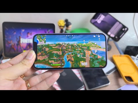 FORNITE GAMEPLAY iPhone 12 mini