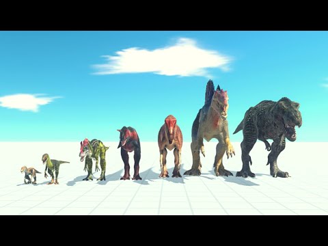 Best Faction Competition - CARNIVORE DINOSAURS Season 2 ARBS | Animal Revolt Battle Simulator