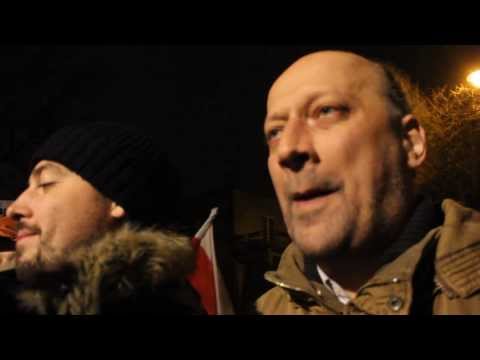 Piotr Lisiewicz pod domem Jaruzelskiego - Berkut TVP