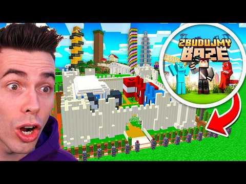 Zbudowałem BAZE Z PIOSENKI "ZBUDUJMY BAZE" z LUCZEK i PIMPEK w Minecraft!
