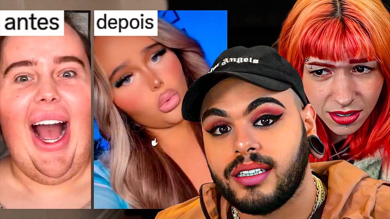 julgando mulheres antes e dps de maquiagem