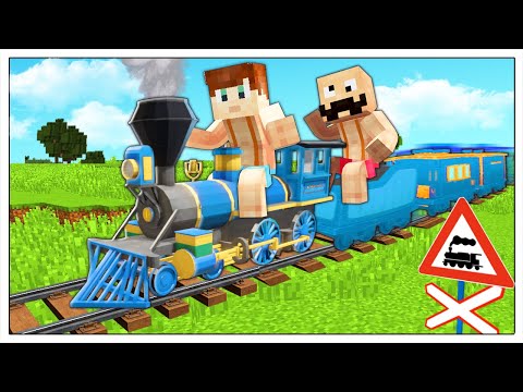 ABBIAMO COSTRUITO IL TRENO DI LUCA! - Minecraft ITA
