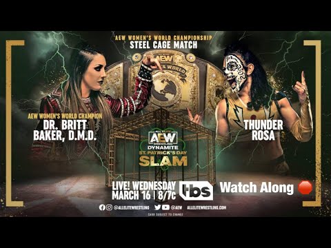 AEW Dynamite ST. Patrick’s Day Slam 2022 Livestream Watch Along (REACTION)