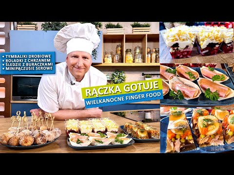 The hand cooks: chicken tymbaliki, roulades with horseradish fluff, herrings in a different way, ...