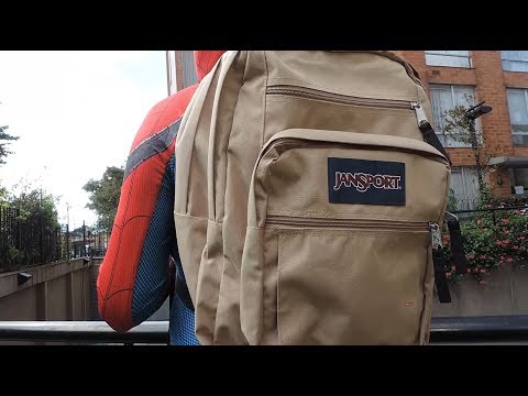 Review de la maleta JanSport big student de Spiderman Homecoming