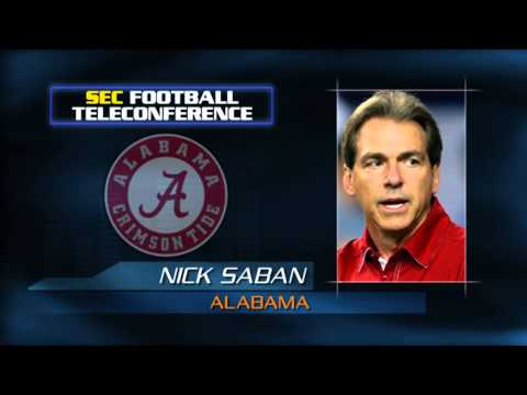 SEC Spring Football Teleconference - Nick Saban - April 30th, 2014