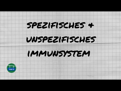 spezifisches & unspezifisches Immunsystem | angeborenes & erworbenes Immunsystem | Sport LK