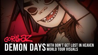 Gorillaz - Don&#39;t Get Lost In Heaven/Demon Days (World Tour) Visuals