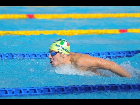 Nazionali 200m Farfalla Agosto 2019 Roma (Campolo Andrea)