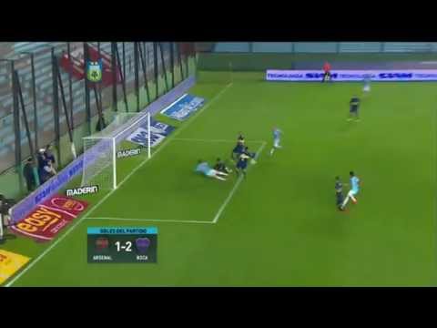Arsenal 1 Boca 2 - Primera Division 2015 - Fecha 20