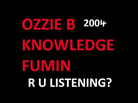 Ozzie B, Knowledge & Fumin - R U Listening? (2004)