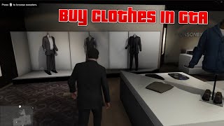 How to Buy Clothes In GTA 5 (Story & Online) | Tutorial