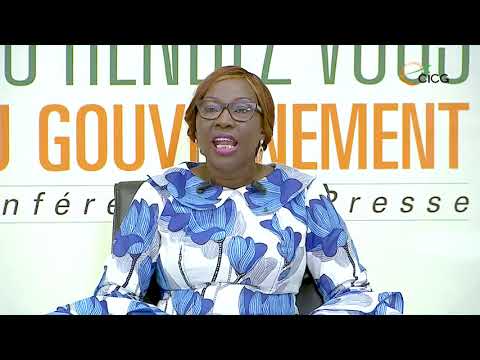 Rendez-vous du Gouvernement : la ministre Kandia Camara face à la presse