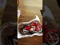 Unboxing📦Rugged toy Bike 🏍️| Scale model |Mini Bullet Rugged Red Bike #shorts #unboxing #ytshorts
