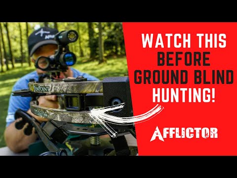 Tips for Ground Blind Hunting with CROSSBOWS