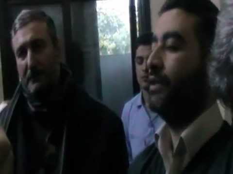 زيارة العقيد رياض الأسعد القائد العام للجيش السوري الحر مشفى سراقب في ريف إدلب