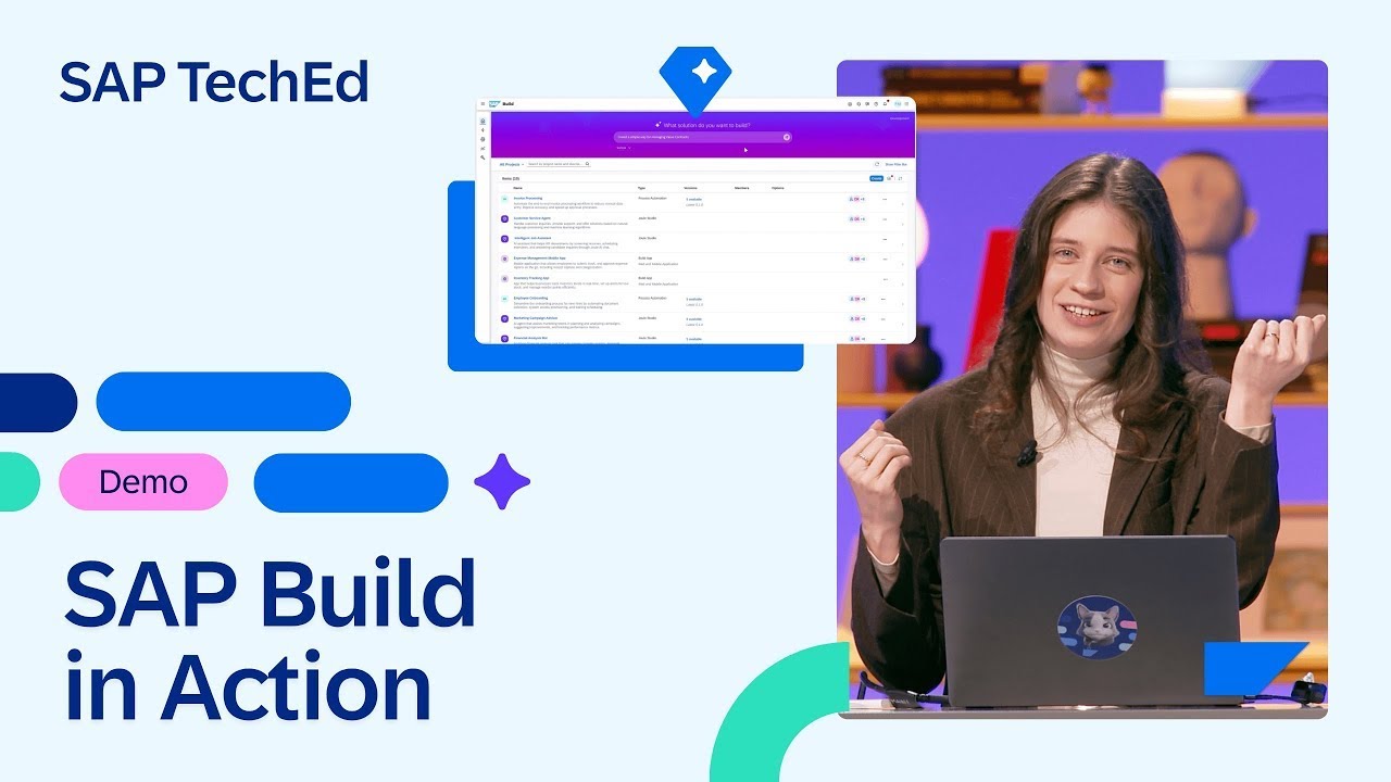 Demo: SAP Build in Action | Low-Code Apps & Automation | SAP TechEd 2025