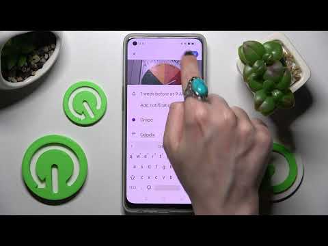 Oppo Reno 8 lite - How To Add Events To Calendar