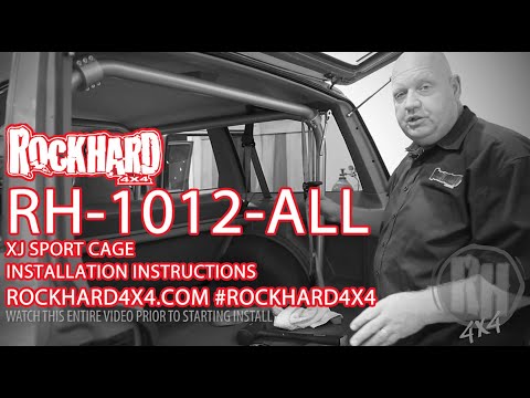 RH 1012-ALL - XJ SPORT CAGE - Install Video Instructions by Rock Hard 4x4