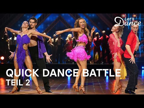Wer setzt sich bei der Profi-Challenge im Quickdance Battle durch?💃🥳​​​​​​​​ | Let's Dance 2025 💃