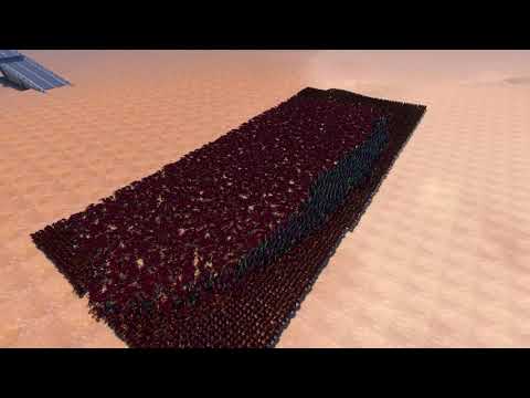 10000 Spartans VS 1000x every unit hero |Ultimate Epic Battle Simulator