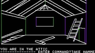 Apple II Game: Mystery House (1980 On-Line Systems)