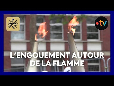 JO Paris 2024 : l’engouement des Normands le long du parcours de la flamme olympique