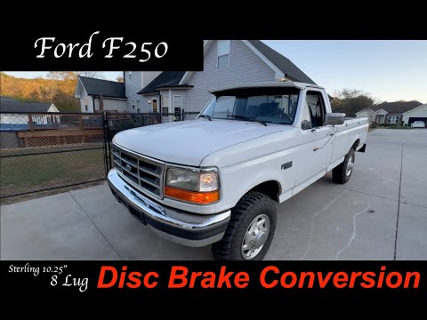 OBS Ford F250 Disc Brake Conversion