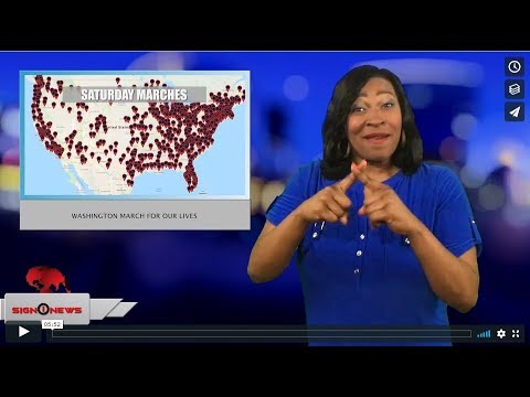 Sign1News 3.23.18 - News for the deaf community powered by CNN in American Sign Language (ASL).
