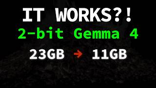 This 2-Bit Gemma 4 Shouldn't Work — But It Does