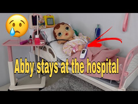 Baby Alive Abby goes to Hospital in an Ambulance
