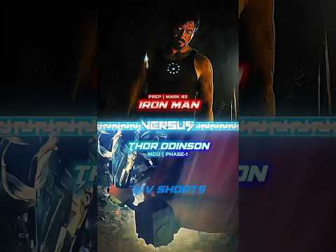 Iron Man (MK-85) vs Thor (Phase-1) | MCU #vivshorts