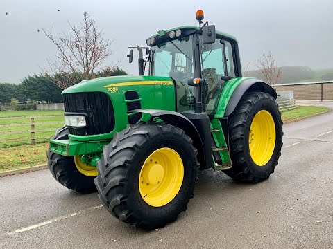John Deere 7530 Premium walk around video