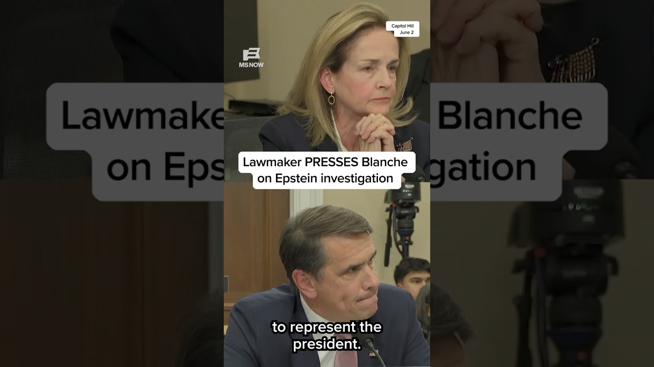 Lawmaker PRESSES Blanche on Epstein investigation