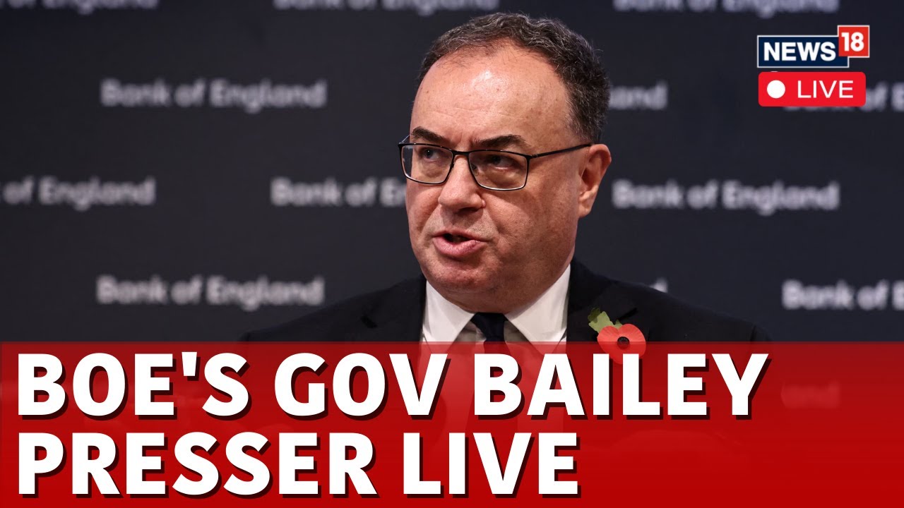 LIVE: Bank of England Governor Andrew Bailey Press Conference On Financial Stability Report | N18G